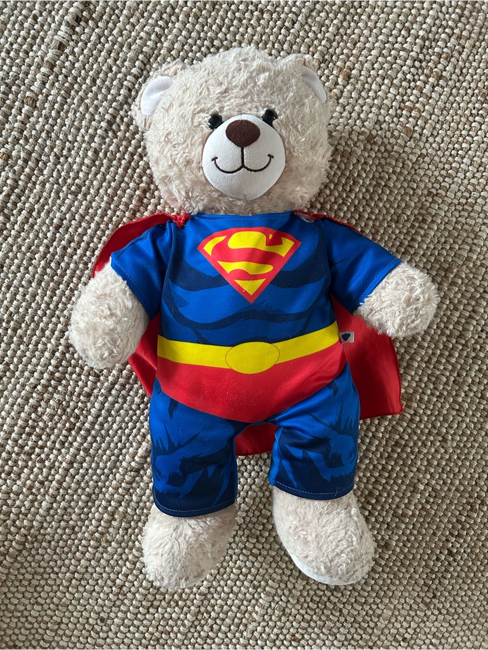 Teddy Build A Bear Plush with Superman Jammie’s (see photos and description)